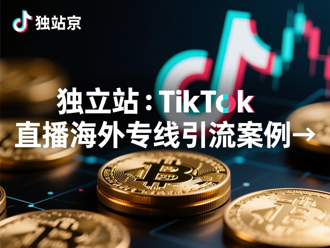 独立站 TikTok 直播海外专线引流案例-