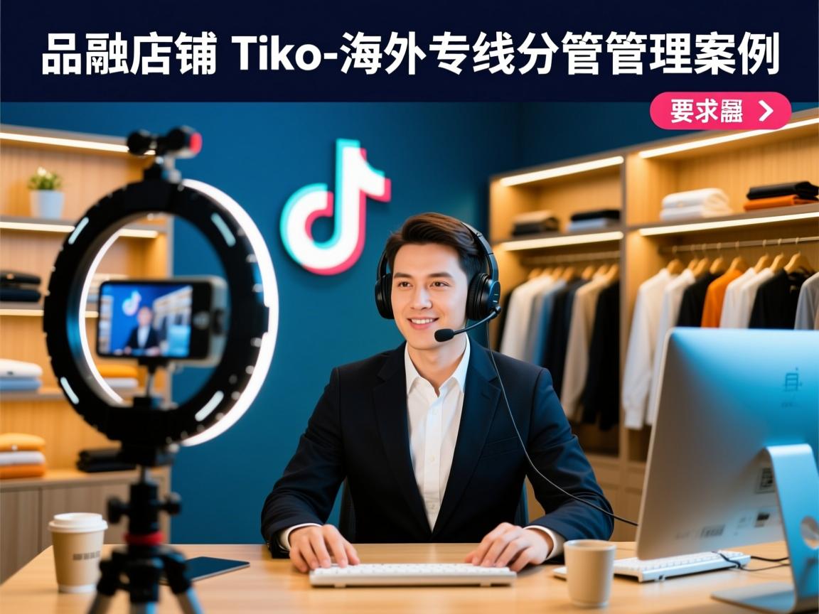 多品类店铺TikTok直播海外专线分账管理案例-