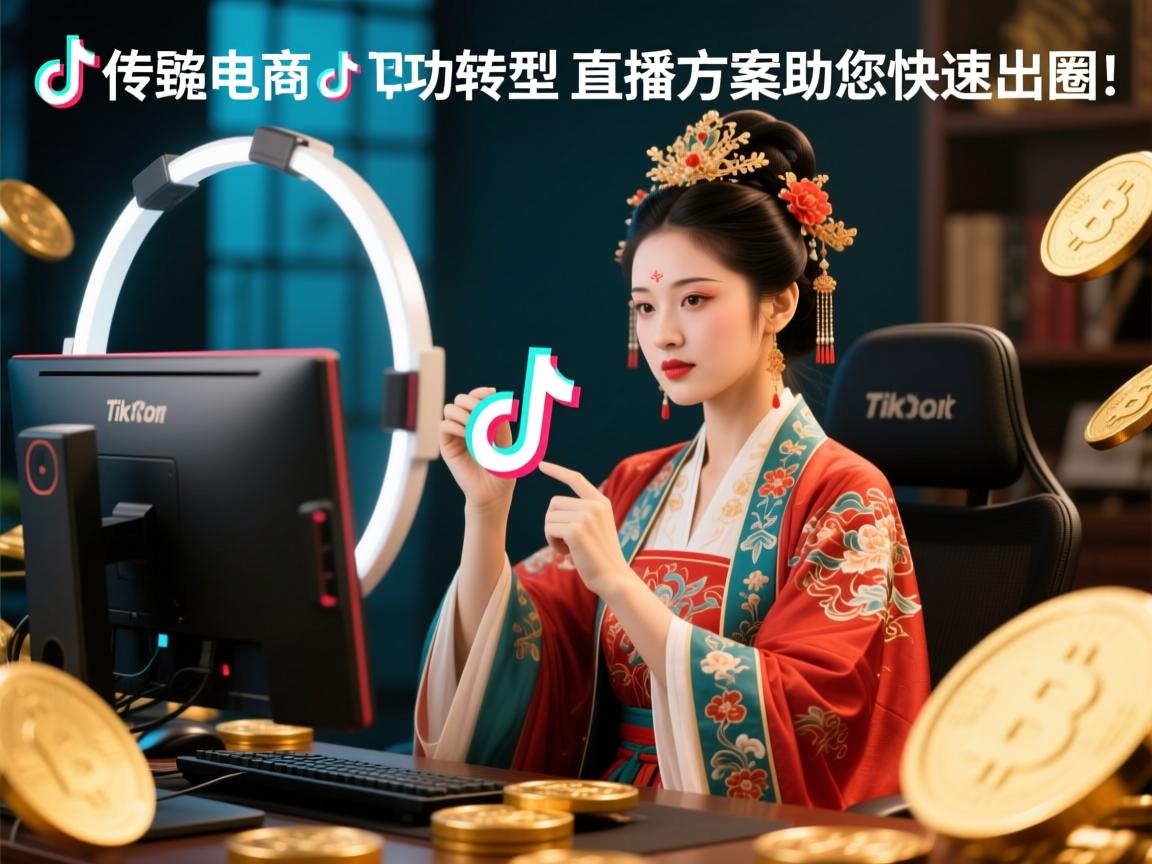传统电商如何成功转型TikTok直播？直播方案助您快速出圈-