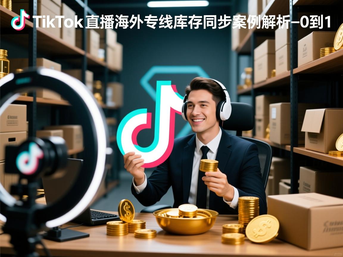 快消品TikTok直播海外专线库存同步案例解析，从0到1的高效运营策略-