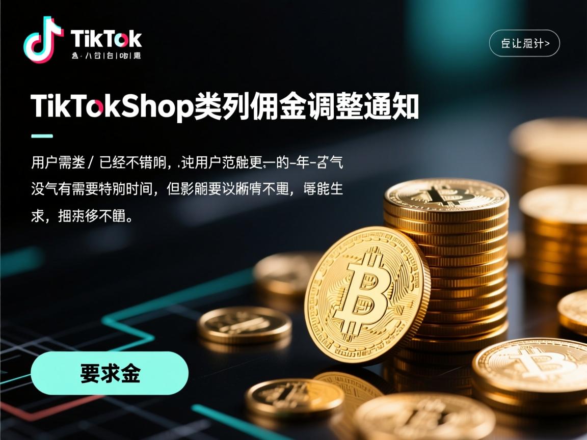 要吸引人，同时明确信息。用户提供的标题是TikTok Shop类目佣金调整通知，已经不错了，但可能需要更具体一些，比如加上时间或影响范围。不过用户没有特别要求，所以保持原样。