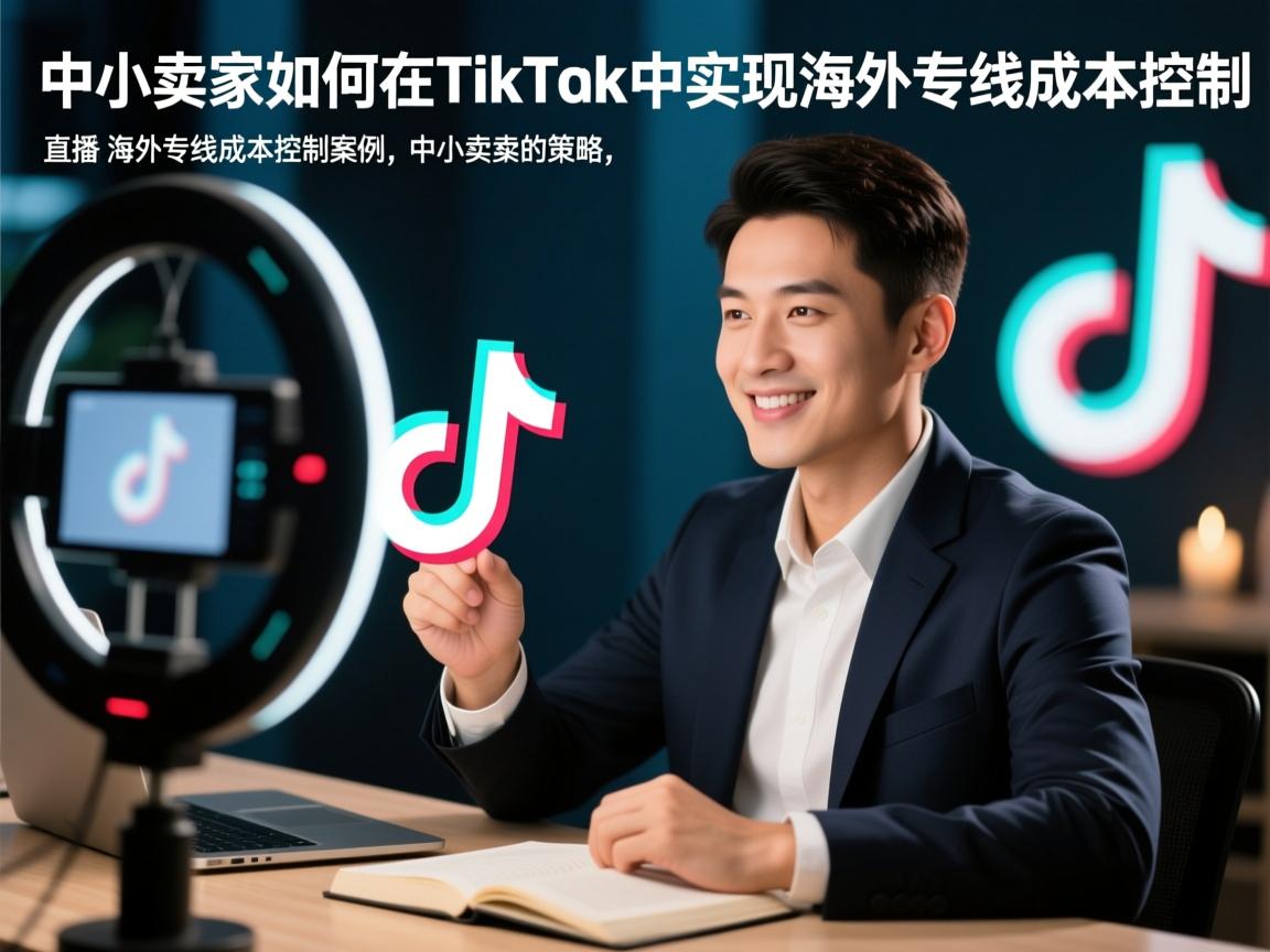要吸引人，同时明确主题。可能的标题包括中小卖家如何在TikTok直播中实现海外专线成本控制，或者更简洁一点的，比如TikTok直播海外专线成本控制案例，中小卖家的策略。