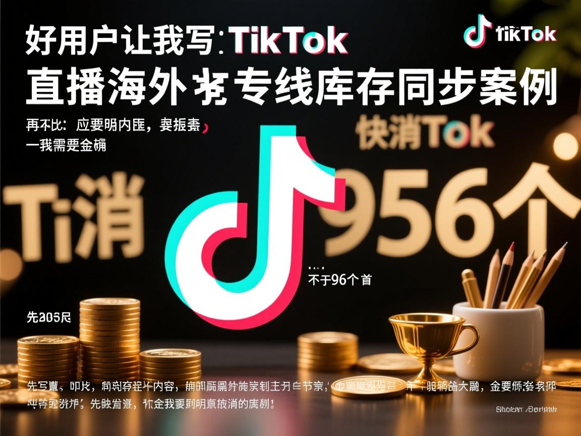好,用户让我写一篇关于快消品 TikTok 直播海外专线库存同步案例的文章,先写标题,再写内容,内容不少于956个字。首先,我需要明确文章的主题和结构。