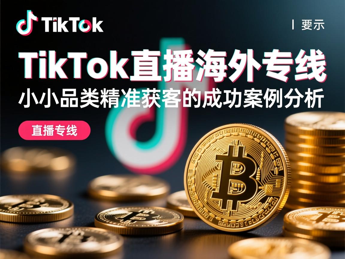 要吸引人,同时明确主题。考虑到TikTok的国际化,可能用直播海外专线这样的关键词,所以标题可以是TikTok直播海外专线,小众品类精准获客的成功案例分析。这样既点明了主题,又突出了关键点。