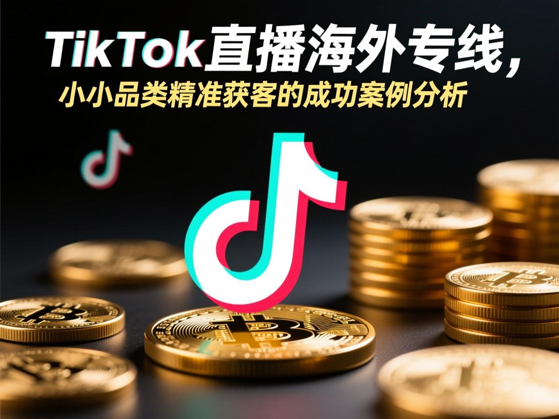 要吸引人，同时明确主题。考虑到TikTok的国际化，可能用直播海外专线这样的关键词，所以标题可以是TikTok直播海外专线，小众品类精准获客的成功案例分析。这样既点明了主题，又突出了关键点。