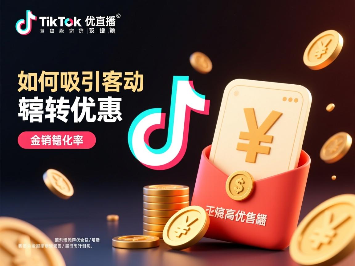 TikTok直播优惠活动设计方案，如何吸引客户、提升转化率和增加销售额-