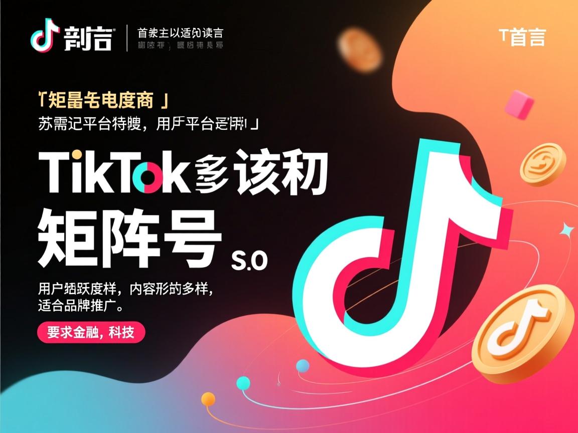 首先,引言部分需要吸引读者,说明TikTok在品牌电商中的重要性,以及矩阵号的作用。我应该强调TikTok作为一个社交平台的独特之处,比如用户活跃度高、内容形式多样,适合品牌推广。