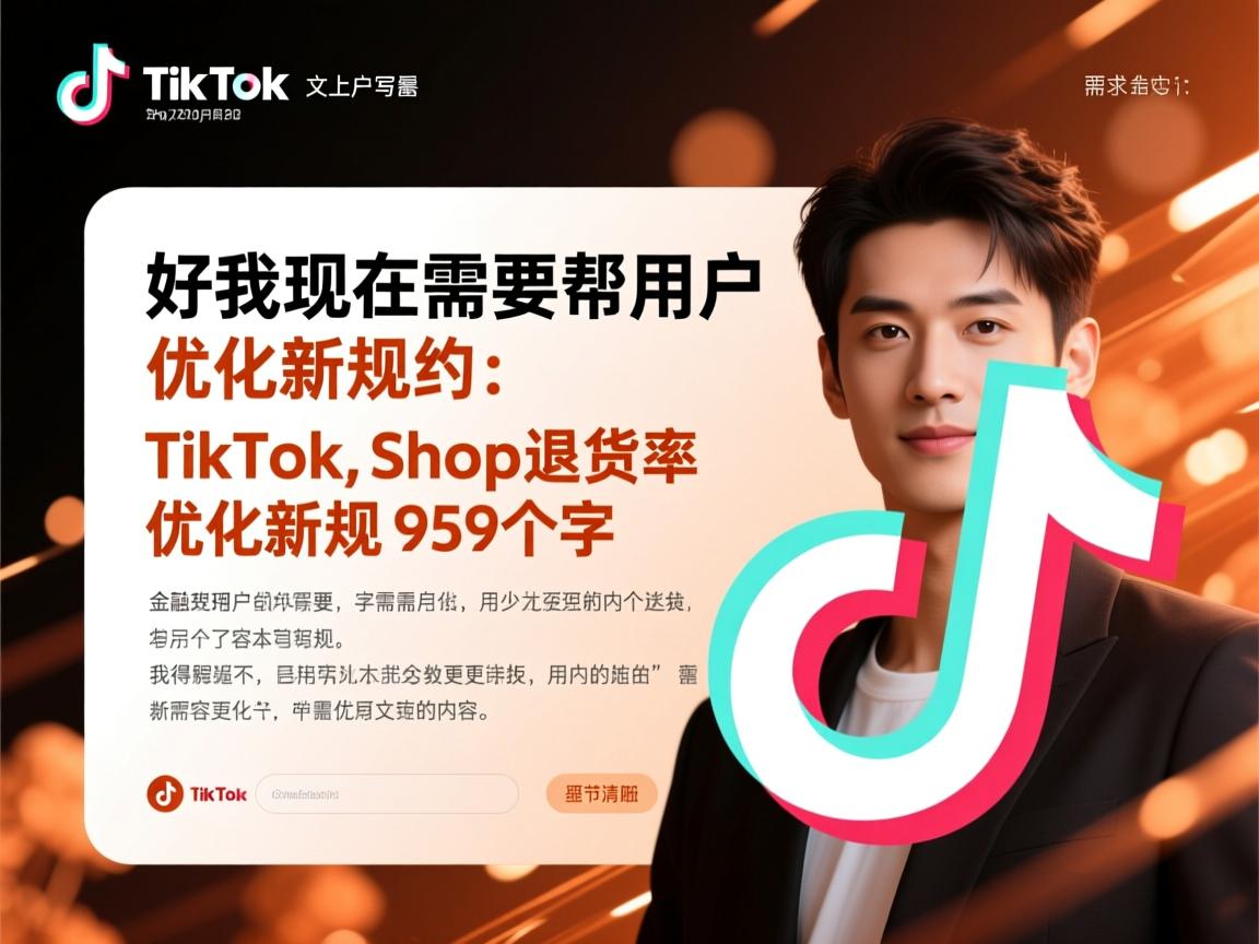 好,我现在需要帮用户写一篇关于TikTok Shop退货率优化新规的文章。首先,我得理解用户的需求。用户给了一个标题和一个基本的内容框架,但需要更详细的内容,字数不少于959个字。
