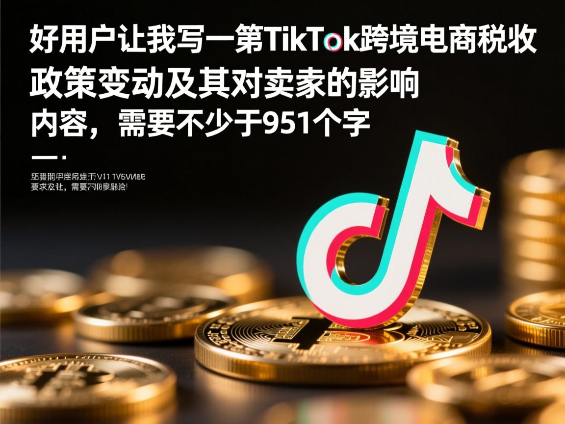 好,用户让我写一篇关于TikTok跨境电商税收政策变动的文章。首先,我需要明确文章的标题和内容。标题已经给出,是TikTok跨境电商税收政策变动及其对卖家的影响,内容部分需要不少于951个字。