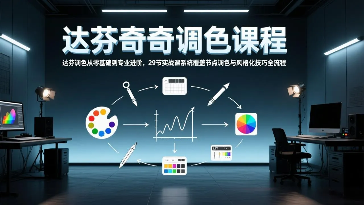 达芬奇调色课程